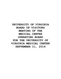 Medical Center Operating Board