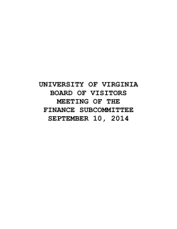 Finance Subcommittee