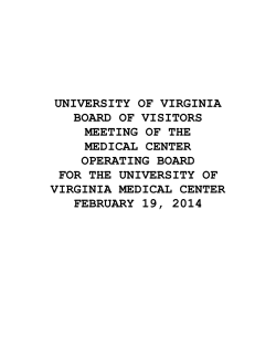 Medical Center Operating Board