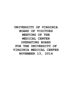 Medical Center Operating Board