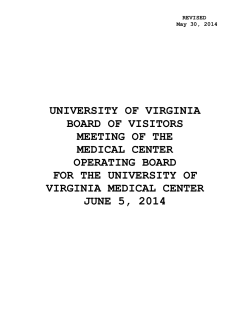 Medical Center Operating Board