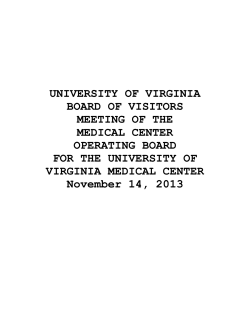 Medical Center Operating Board