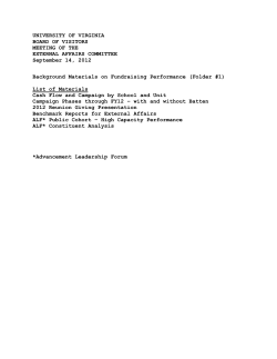 Fundraising Performance