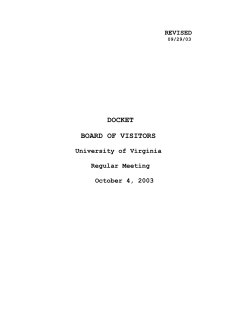Docket