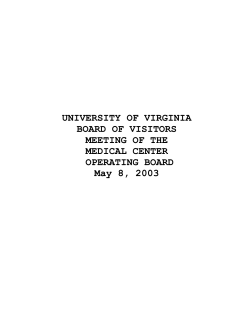 Medical Center Operating Board