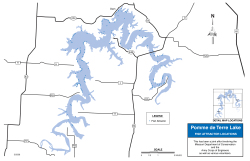 Pomme de Terre Lake - Fish Habitat Structures