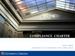 Compliance Presentation