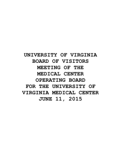 Medical Center Operating Board