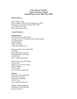 2003-2004 annual report