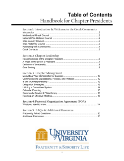 President s Handbook