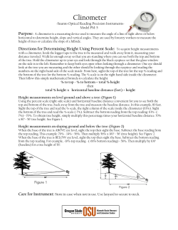 Forest Monitoring Equipment Instructions