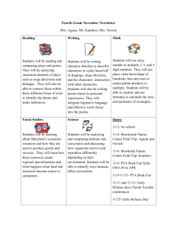 Gr 4 News Nov 2015