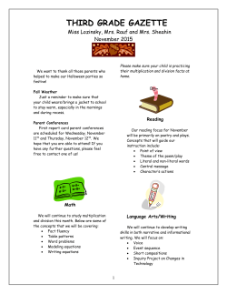 Gr 3 News Nov 2015