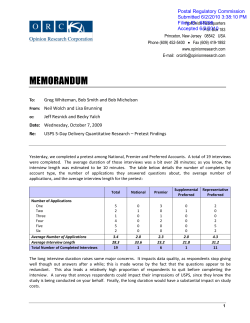 USPS5-Day-MemoPretest10-7-2009.pdf