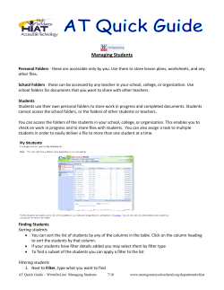 Managing Students (301K pdf)