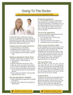 Going to the Doctor