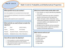 Probability and Mathematical Properties