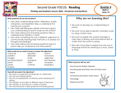 Quarter 4 Reading 2