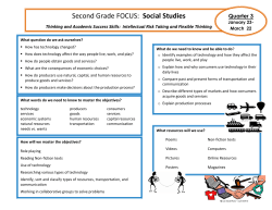Quarter 3 Social Studies