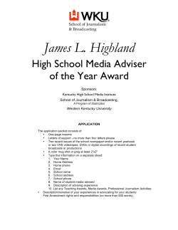 Advisor Application