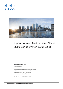 License and Copyright Information for Cisco NX-OS Software, Release 6.0(2)U2(6)