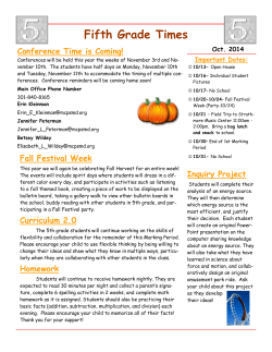 October 5th