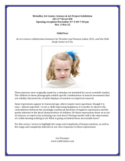 Child Face Artist Statement