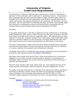 http://www.virginia.edu/finance/ecommerce/docs/uva_credit_card_requirements.pdf