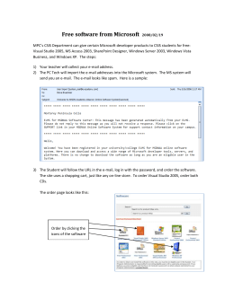 How to Claim your Free MS Software