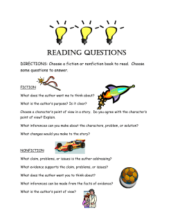 Reading Questions