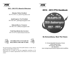 PTA Handbook 12-13
