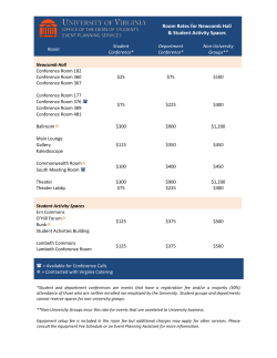 Fees and Rates