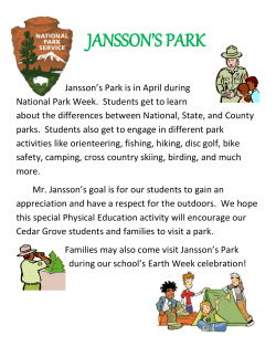 2016 Janssons park