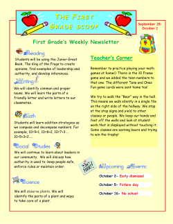 Sept 28 - Oct 2