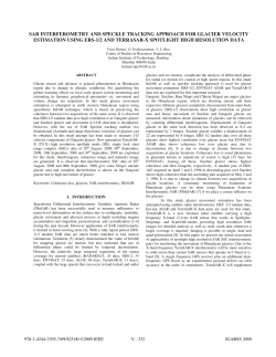 SAR interferometry and speckle .pdf