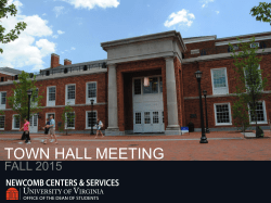 Town Hall Powerpoint FINAL