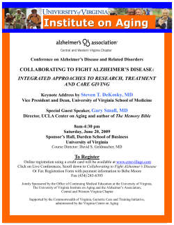 Conference on Alzheimers Disease and Related Disorders