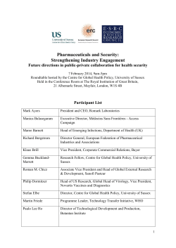 Participant List [PDF 188.87KB]