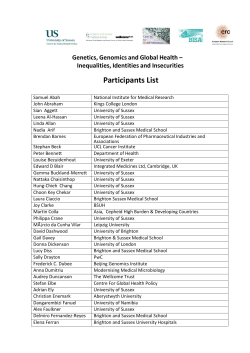 Participant List [PDF 231.25KB]
