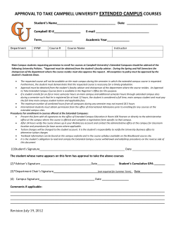 Main Campus Approval to Take Extended Campus Courses (PDF)