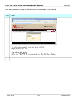 Check the status of your request
