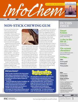 InfoChem November 2007, issue 107