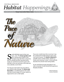 Habitat Happenings, May/June 2016