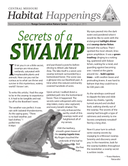 Habitat Happenings, July/August 2015