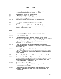 CV with publications by Mr. Nandan