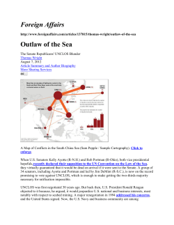 Outlaw of the Sea: Senate Republicans' UNCLOS Blunder by Wright