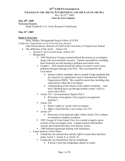 COMPREHENSIVE CONFERENCE NOTES