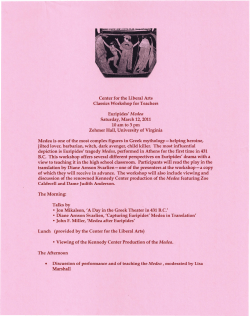 Euripides &nbsp; Medea