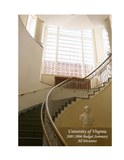 2005-2006 Budget Summary