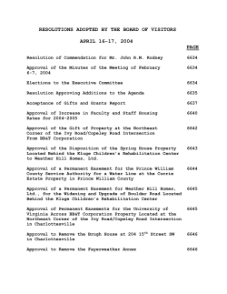 April 16-17, 2004 - Full Board